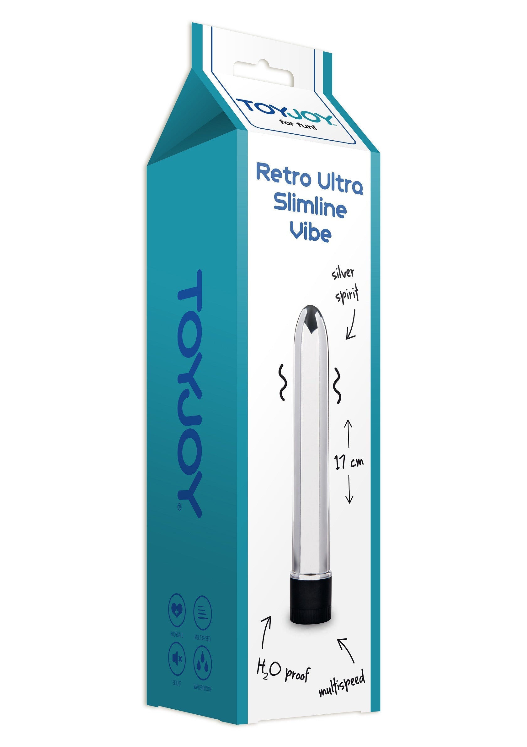 Vibromasseur ToyJoy Retro Ultra Slimline Vibrator