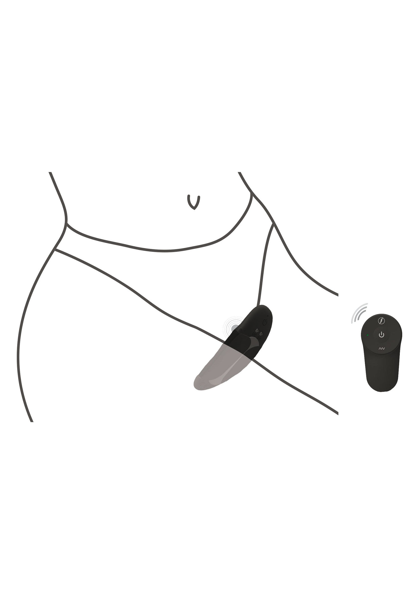 Stimulateur ToyJoy Kalli Panty Vibrator