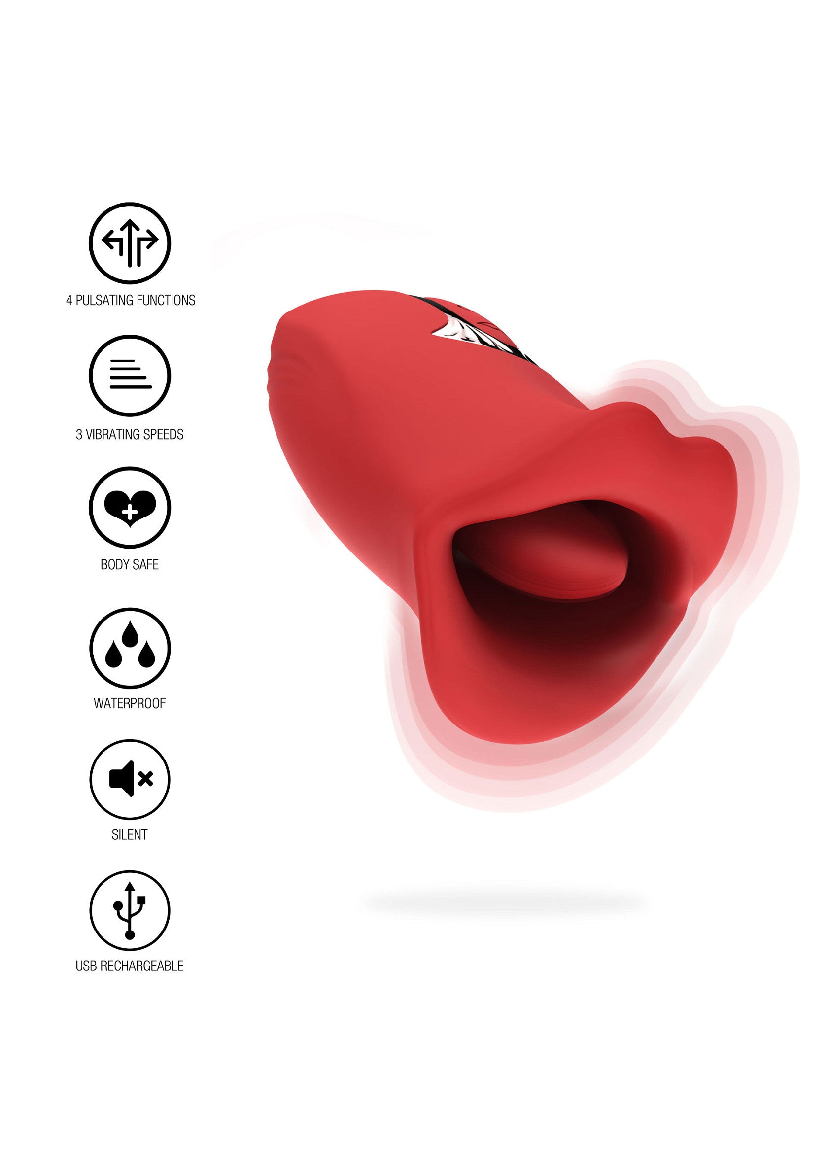 Stimulateur ToyJoy The Kisser Stimulator