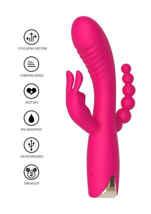 Vibromasseur ToyJoy Aphrodite Triple Vibrator