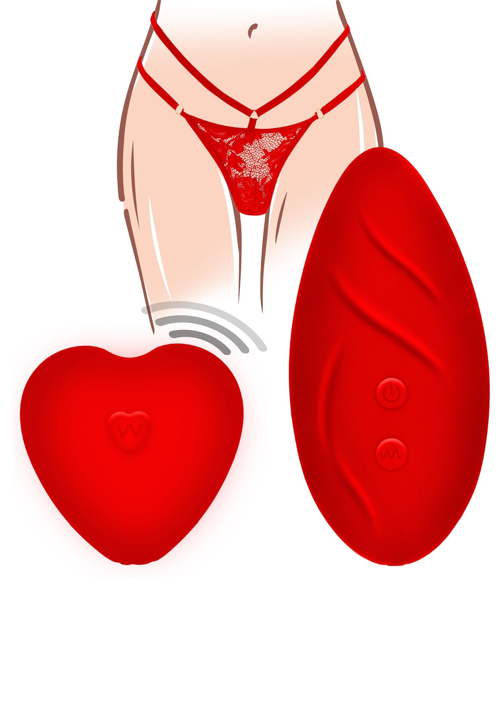 Stimulateur ToyJoy Divine Panty Vibrator