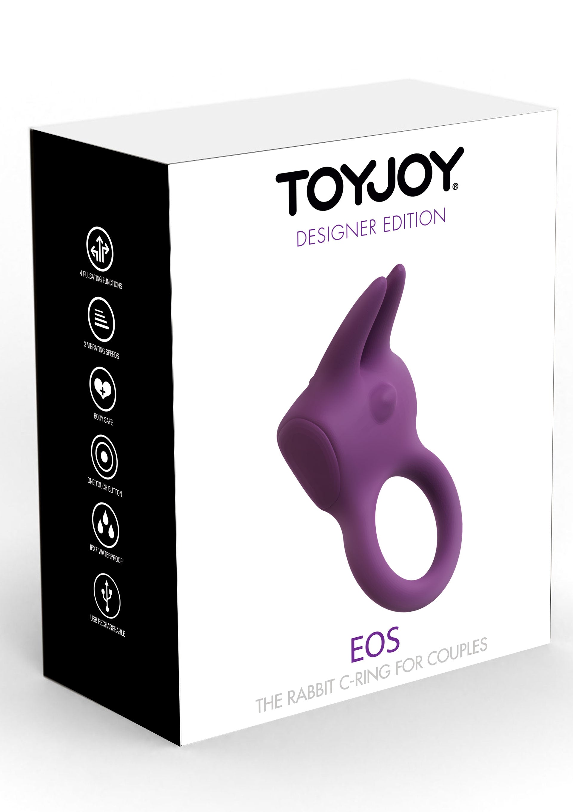 Performance masculine ToyJoy Eos The Rabbit C-Ring