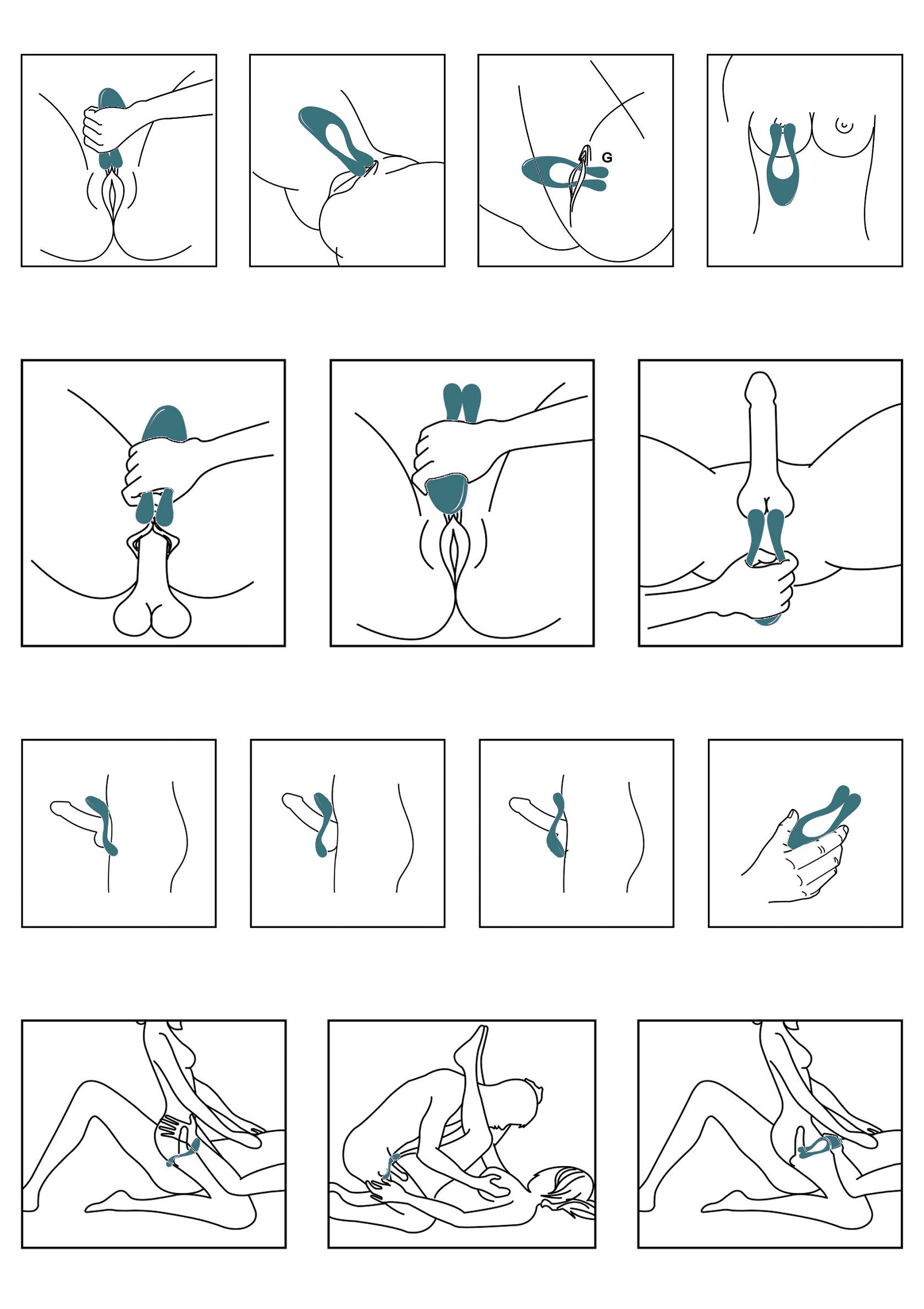 Vibromasseur ToyJoy Icon 2 Superb Couples Massage