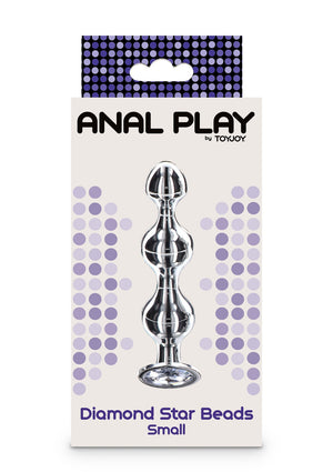 Jouet anal ToyJoy Diamond Star Beads Small
