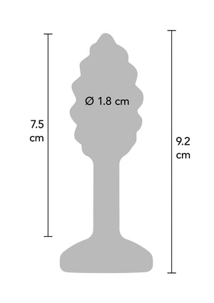 Jouet anal ToyJoy Swirl Anal Plug