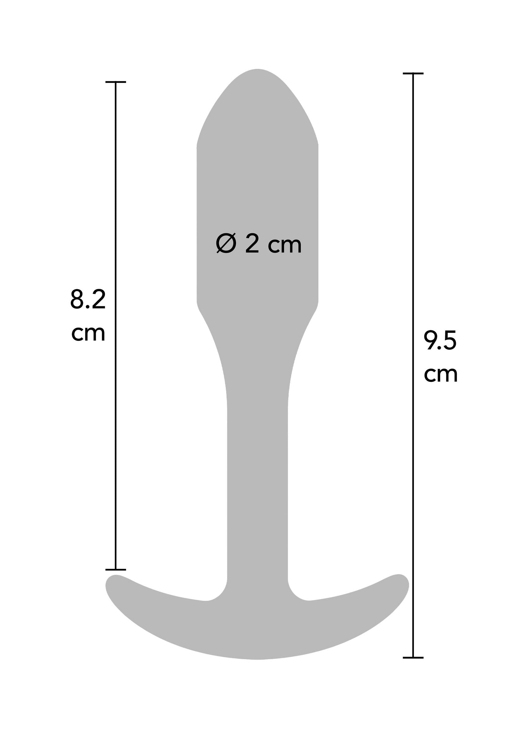 Jouet anal ToyJoy Smooth Anal Plug Small