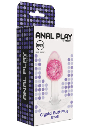 Jouet anal ToyJoy Crystal Butt Plug Small