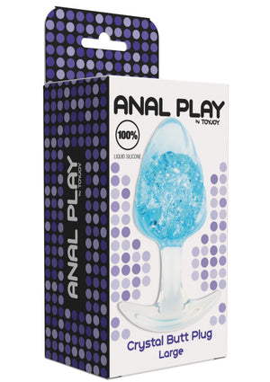 Jouet anal ToyJoy Crystal Butt Plug Large