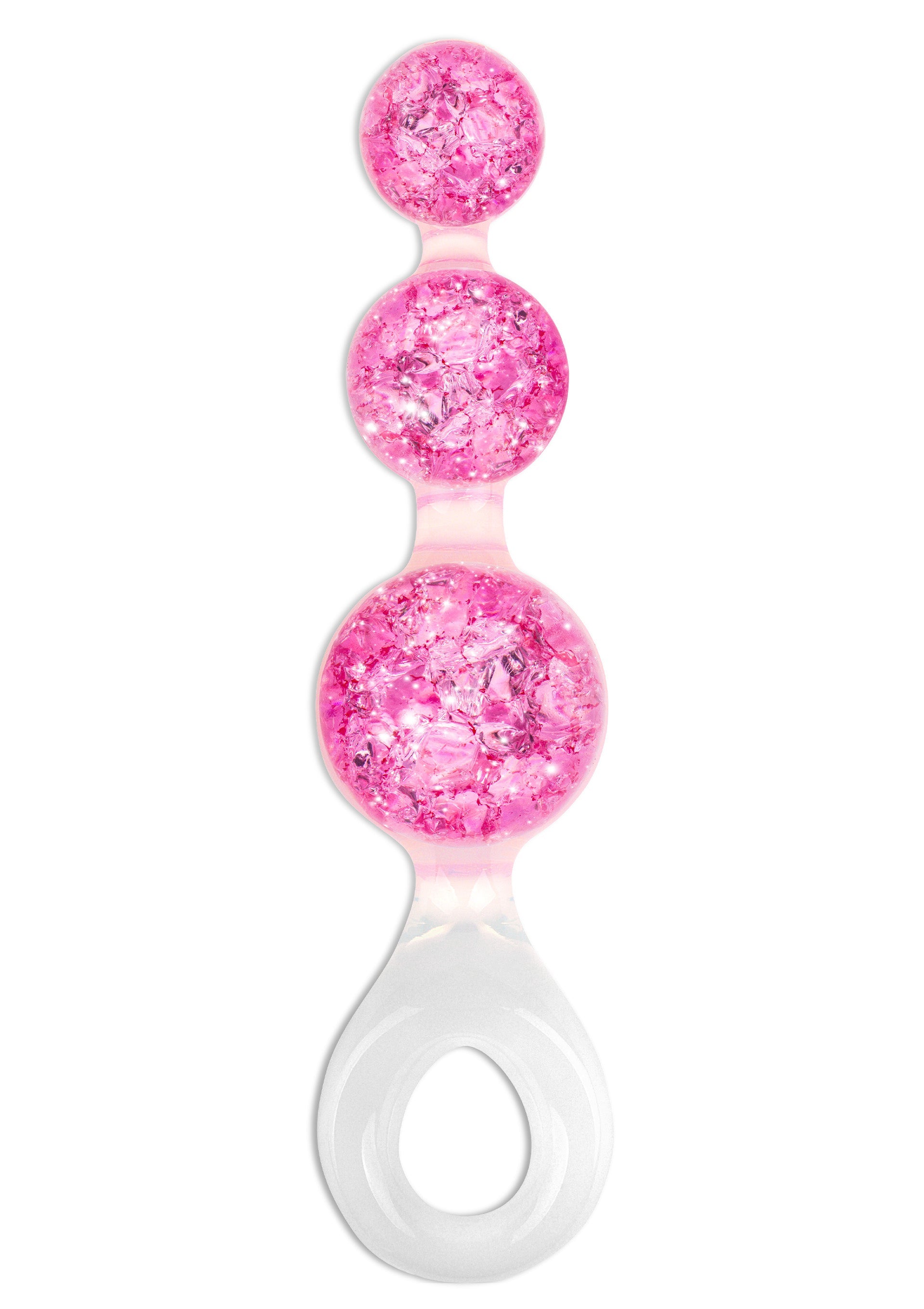 Jouet anal ToyJoy Crystal Trio Butt Plug Medium