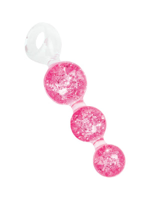 Jouet anal ToyJoy Crystal Trio Butt Plug Medium
