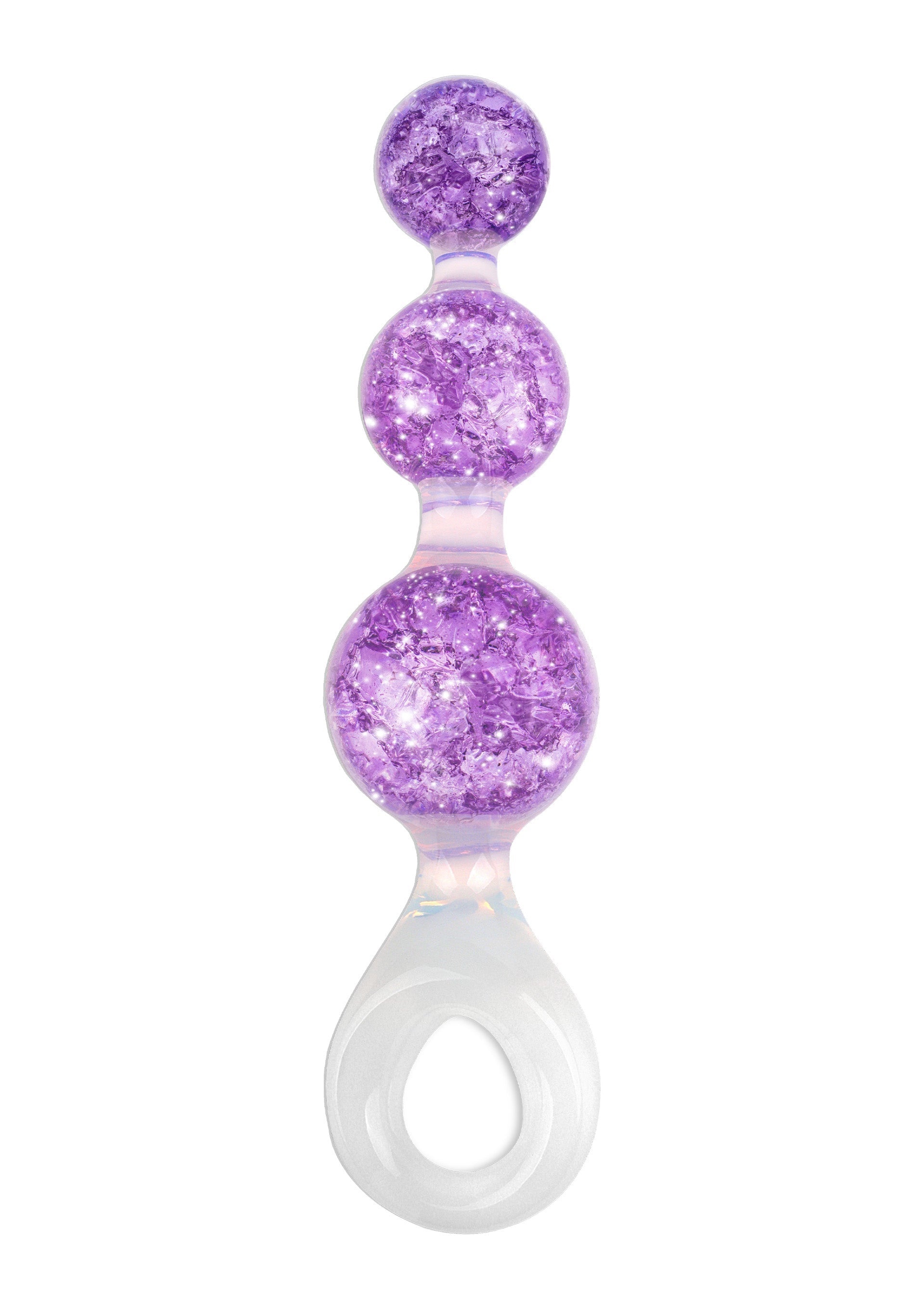 Jouet anal ToyJoy Crystal Trio Butt Plug Medium