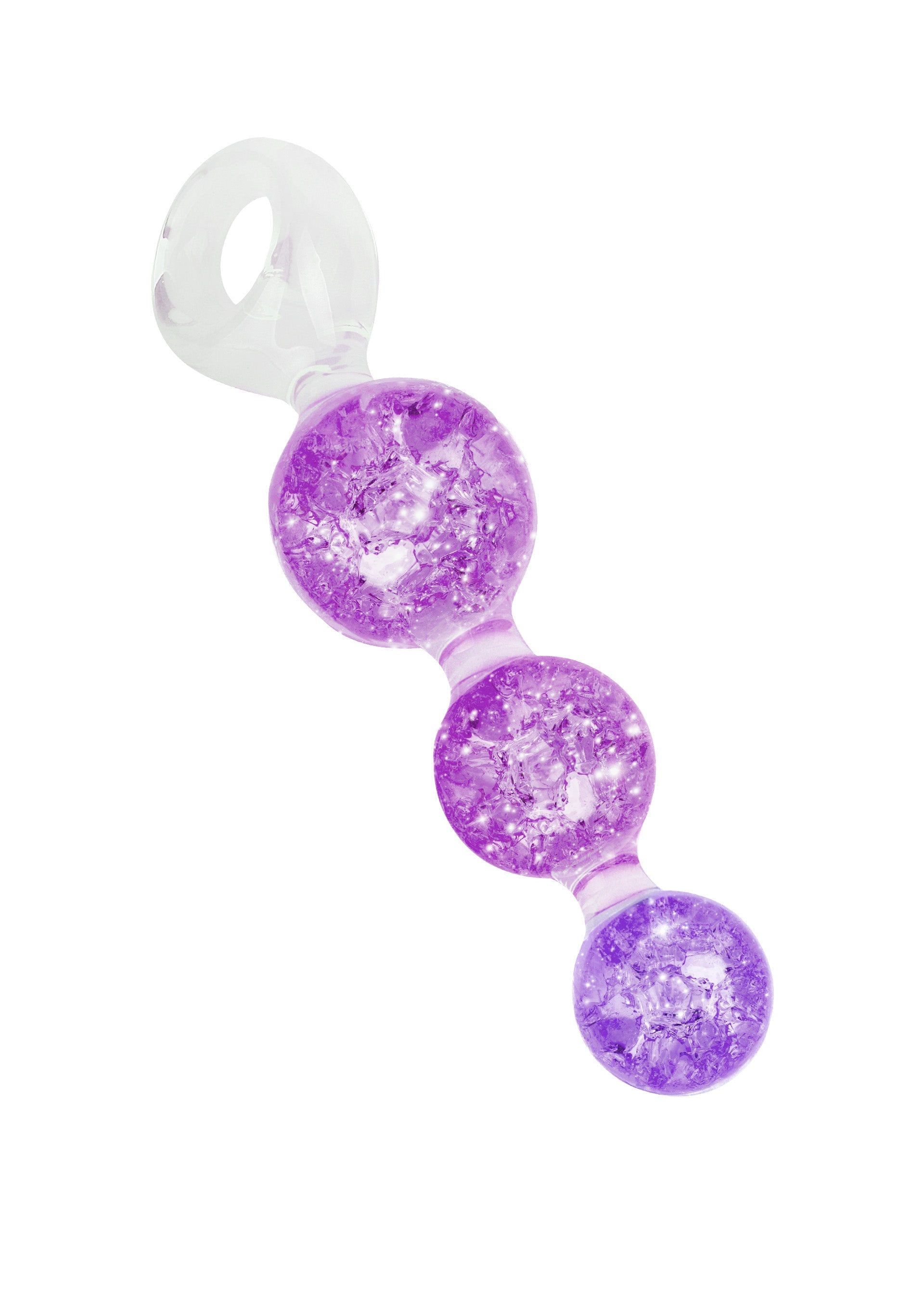 Jouet anal ToyJoy Crystal Trio Butt Plug Medium