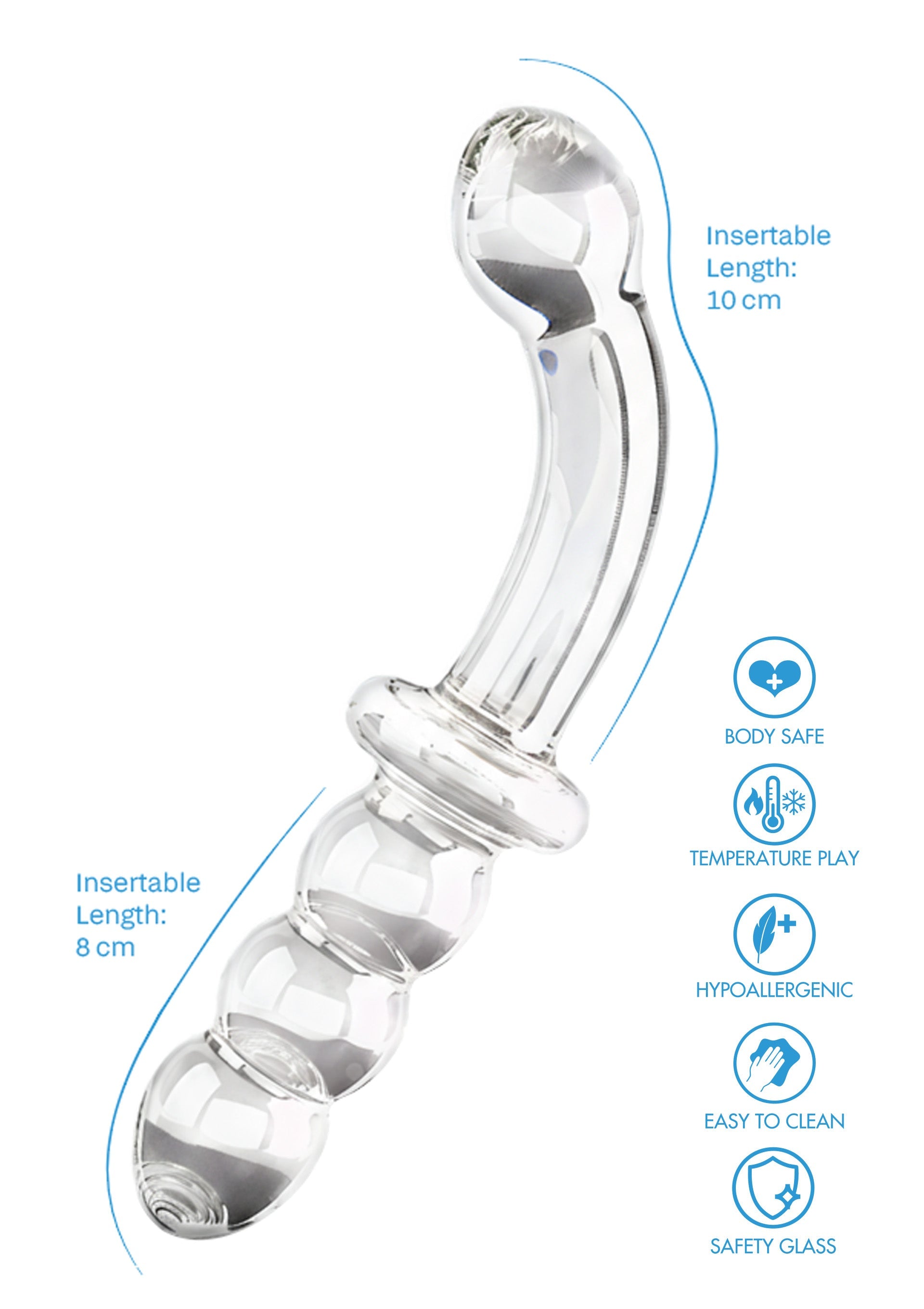 Dildo ToyJoy Dual-Ended Anal & G-spot Dildo