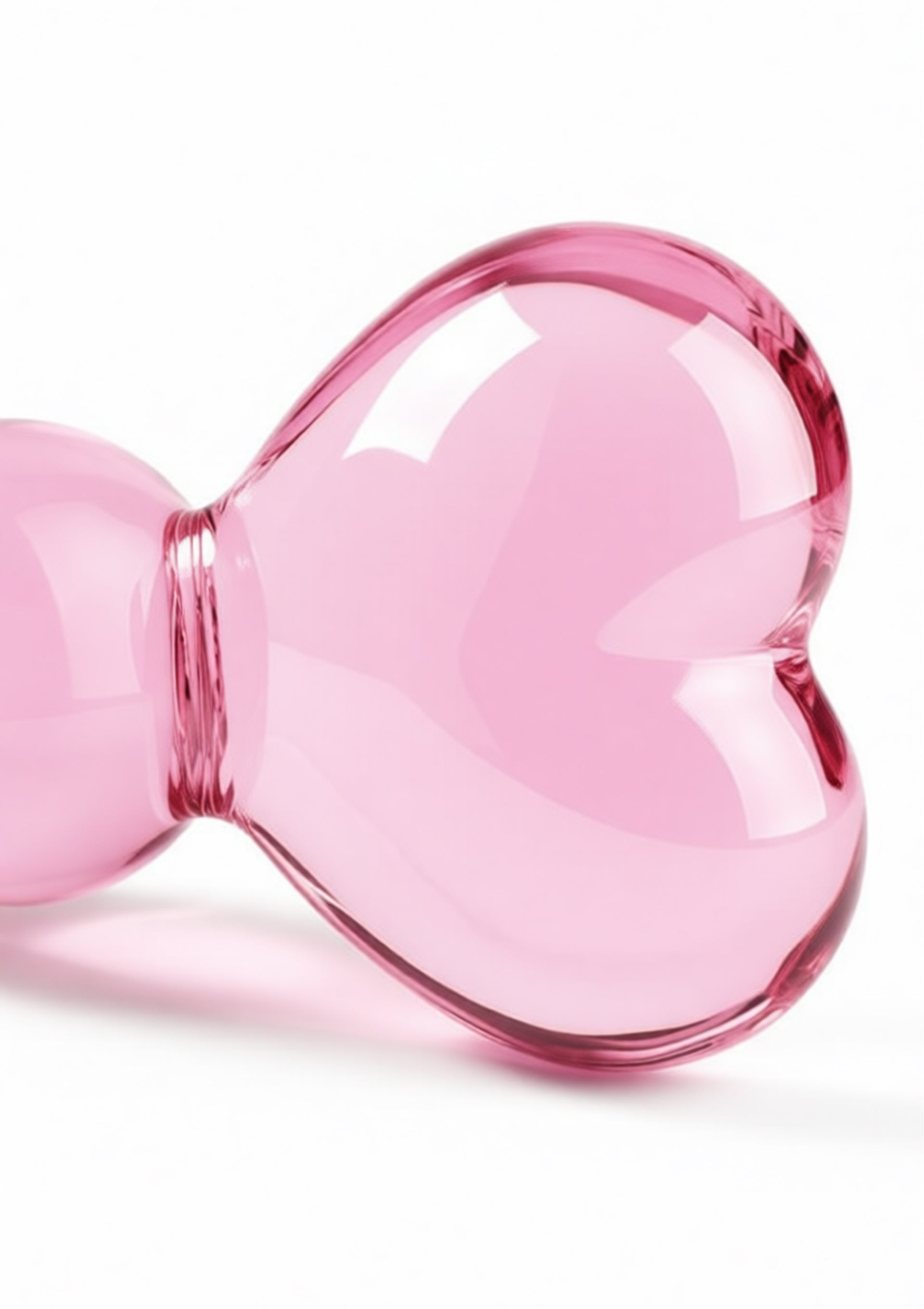 Jouet anal ToyJoy Crystal Heart Anal Dildo