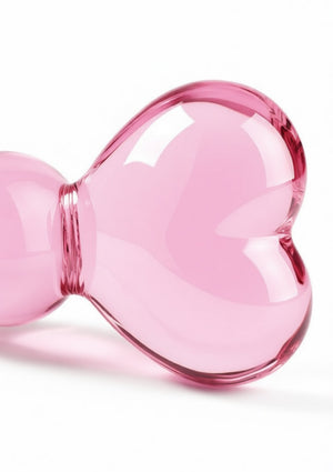 Jouet anal ToyJoy Crystal Heart Anal Dildo
