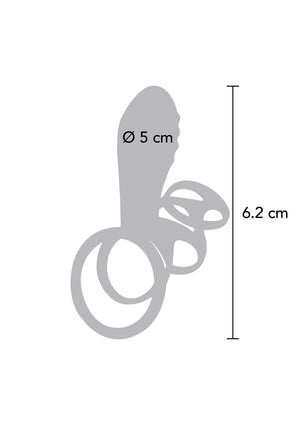 Performance masculine ToyJoy Halo Halo C-Ring Sleeve