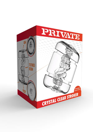 Masturbateur Private Crystal Clear Pussy & Bum