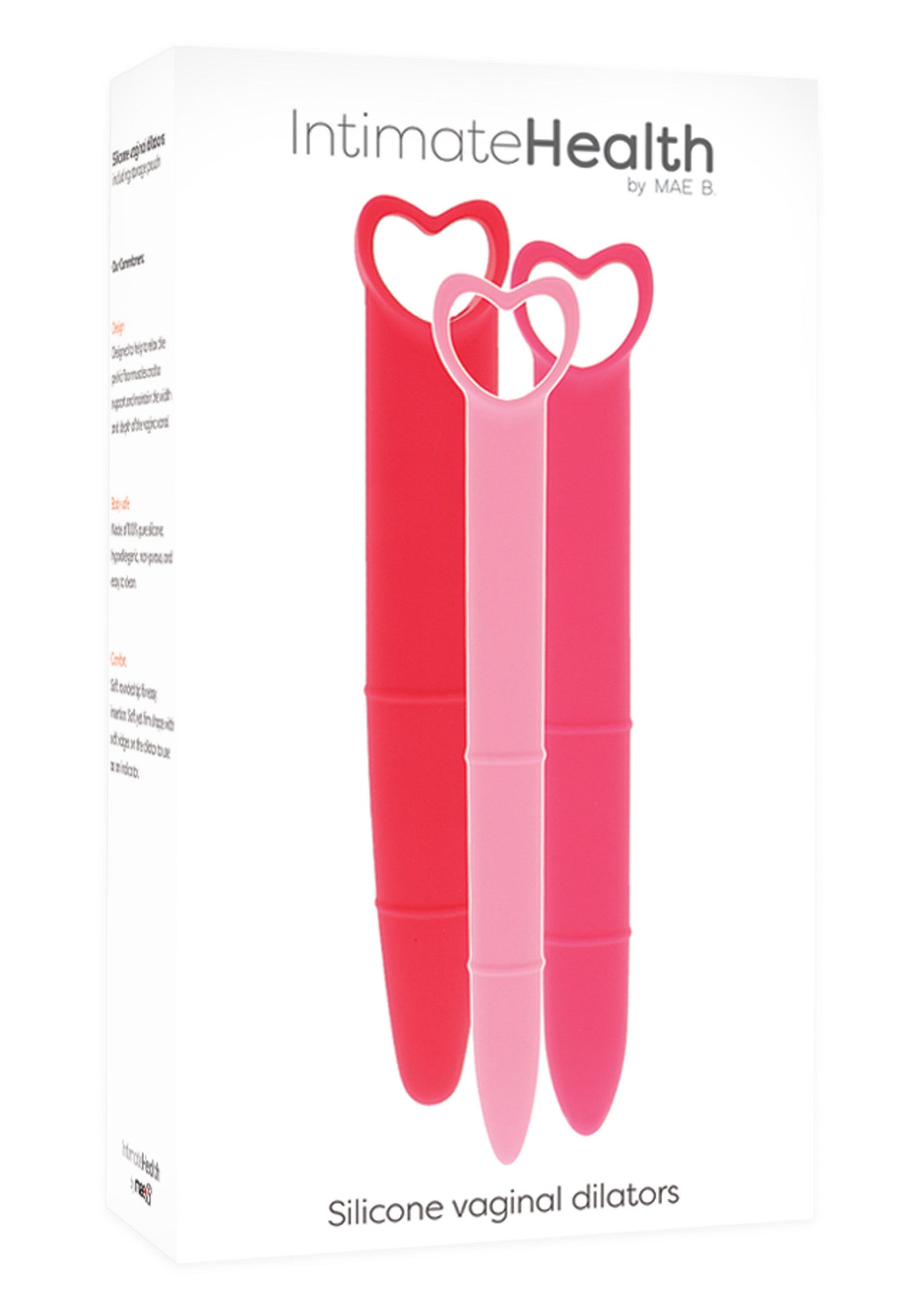 Boules de Geisha Mae B Silicone Vaginal Dilators 3pcs