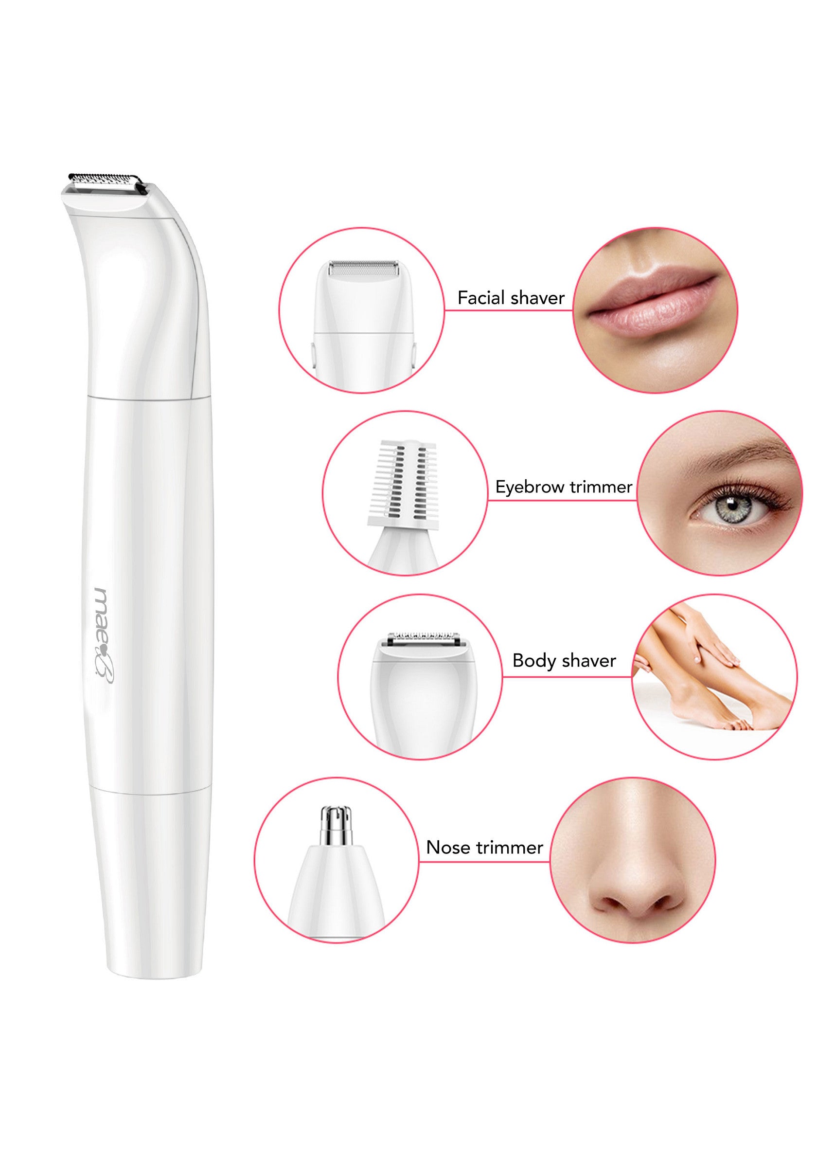 Soin intime Mae B All-in-one Ladyshave