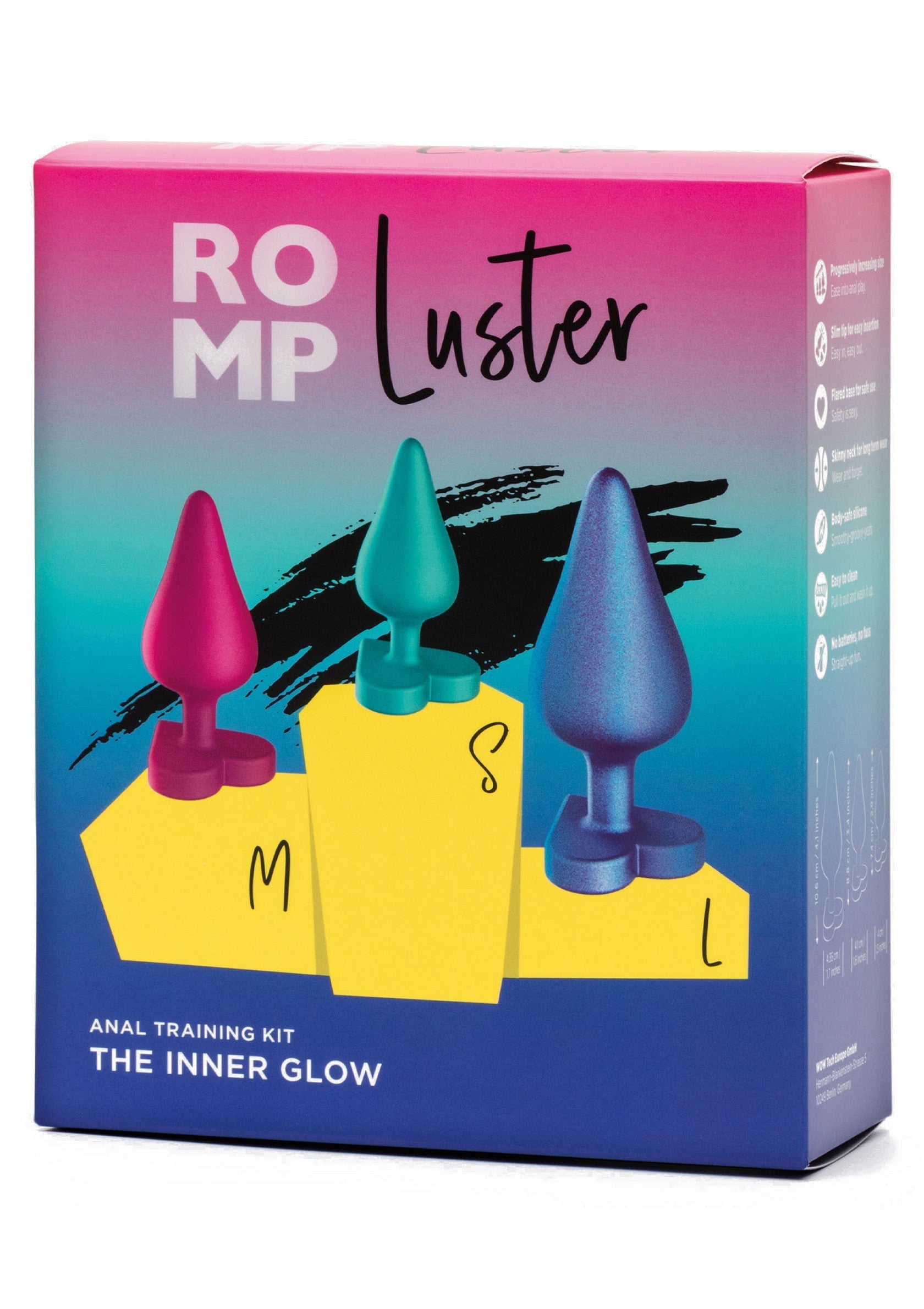 Jouet anal Romp Luster Anal training Kit