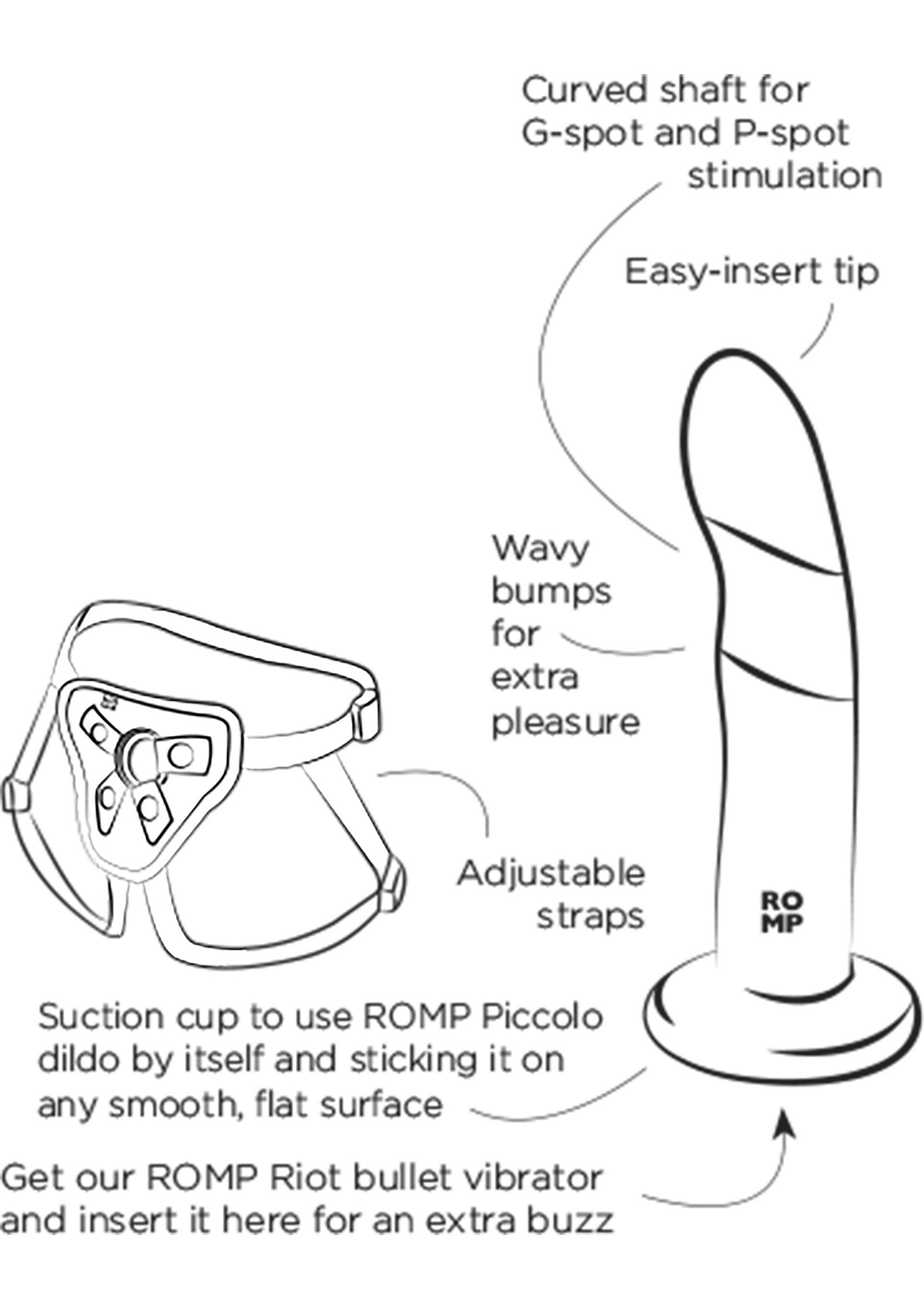 Gode-ceinture Romp Piccolo Pegging Kit