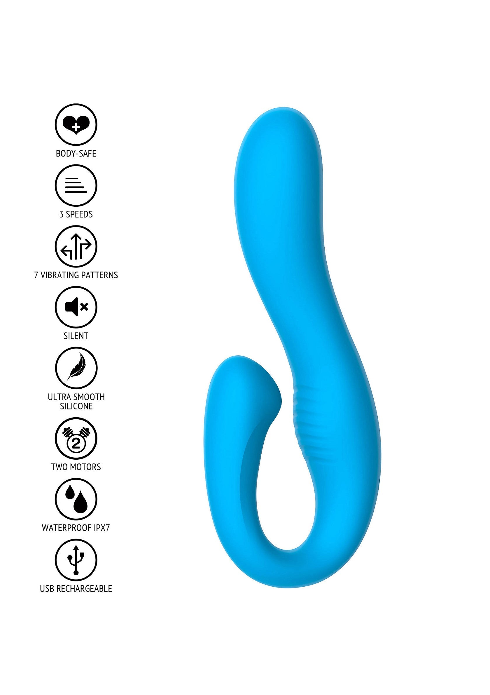Vibromasseur ToyJoy The Skyler Rabbit Vibrator