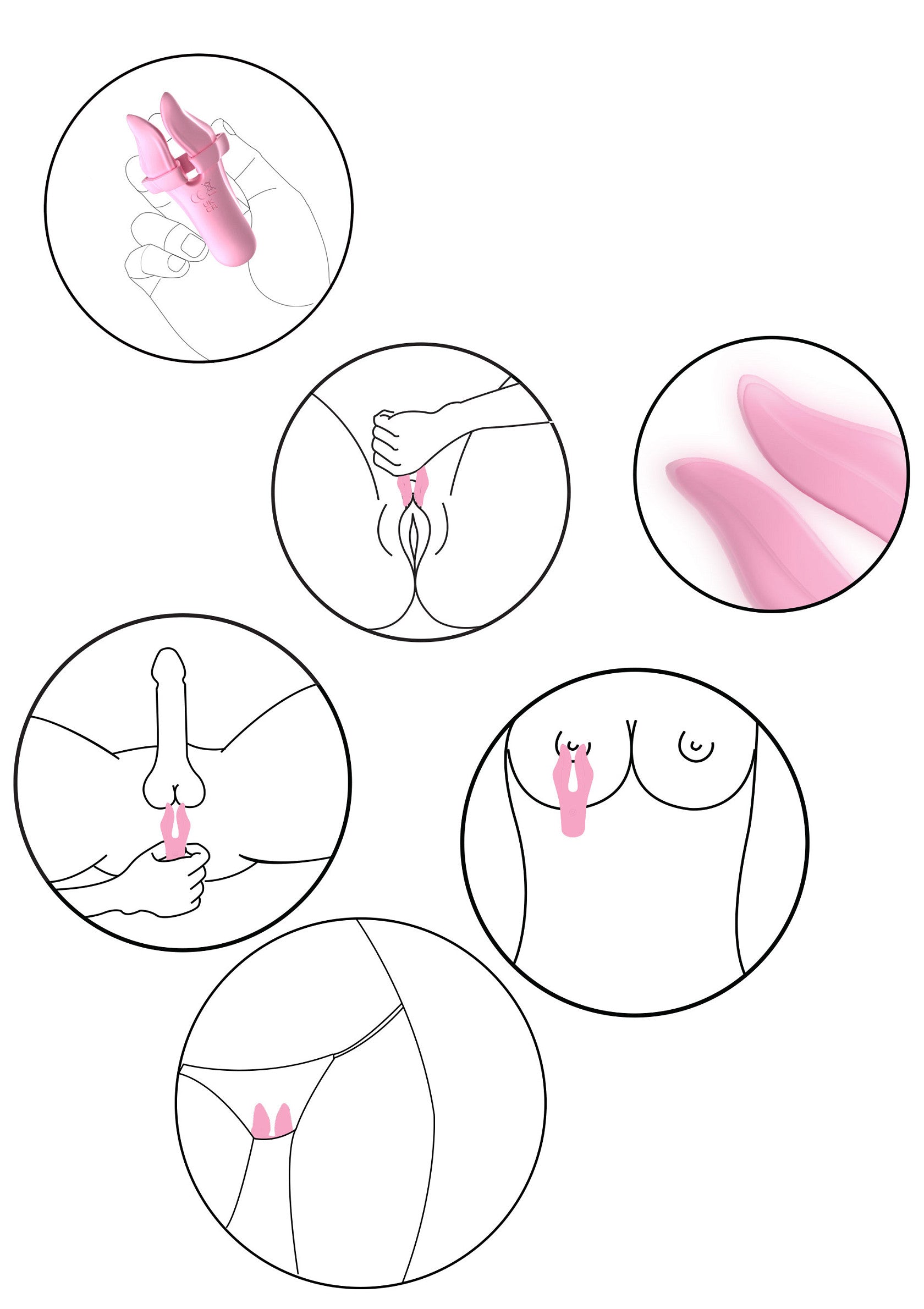 Stimulateur ToyJoy Bloom Erogenous Zone Stimulator