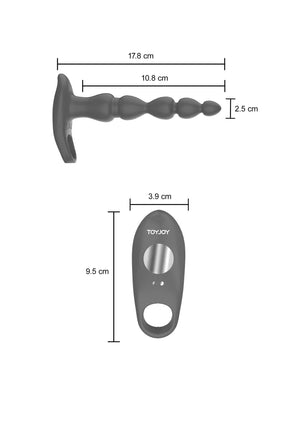 Jouet anal ToyJoy Elixer Vibrating Double Penetrator