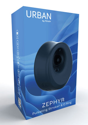Performance masculine ToyJoy Zephyr Pulsating Stroker & C-Ring