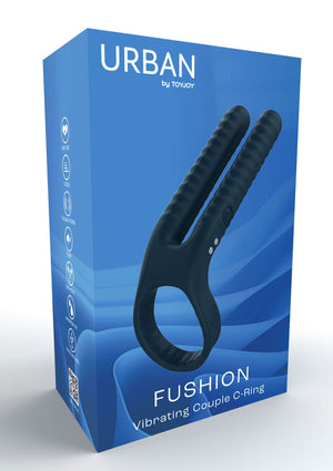 Performance masculine ToyJoy Fushion Vibrating Couple Ring