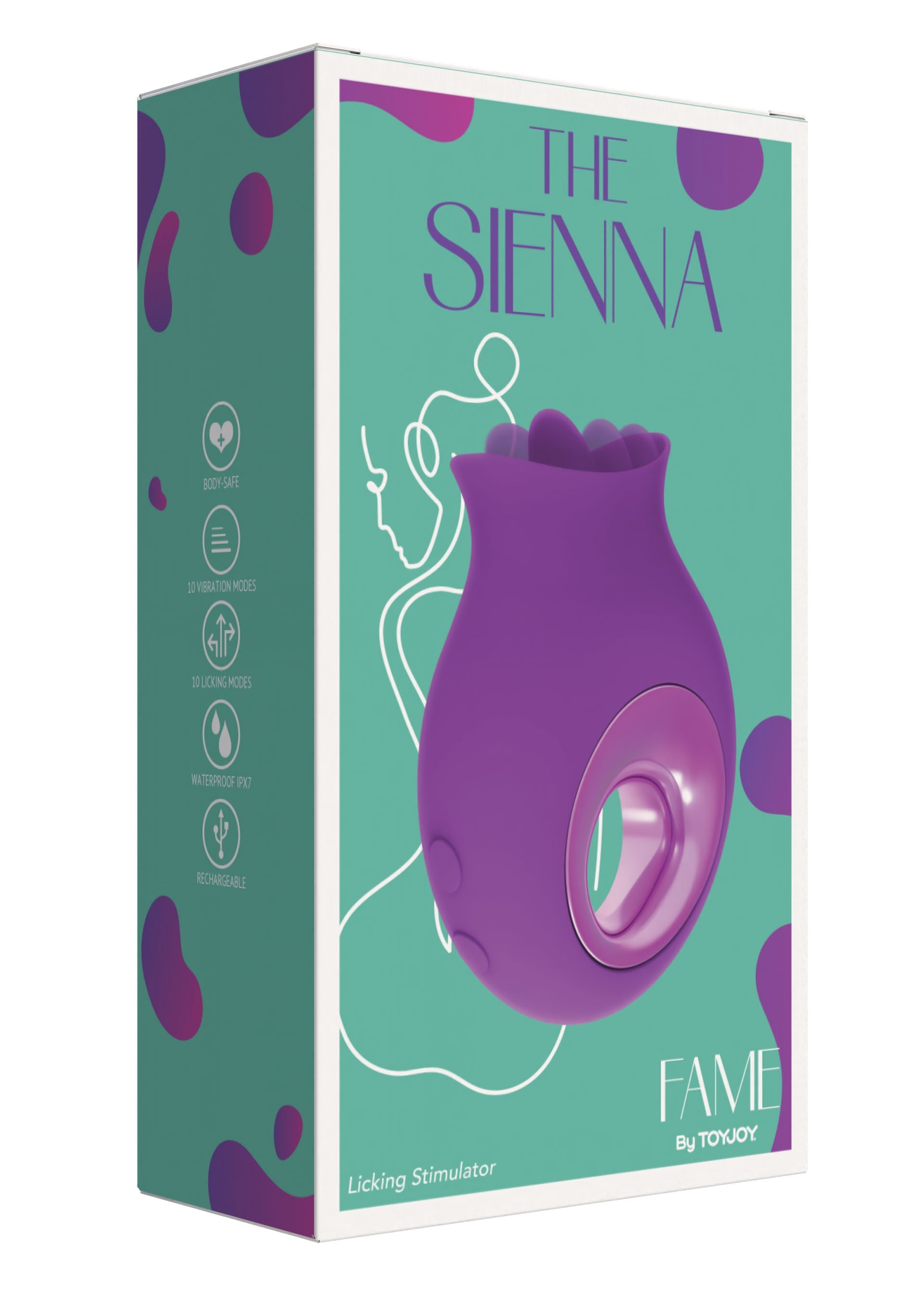 Stimulateur ToyJoy The Sienna Licking Stimulator