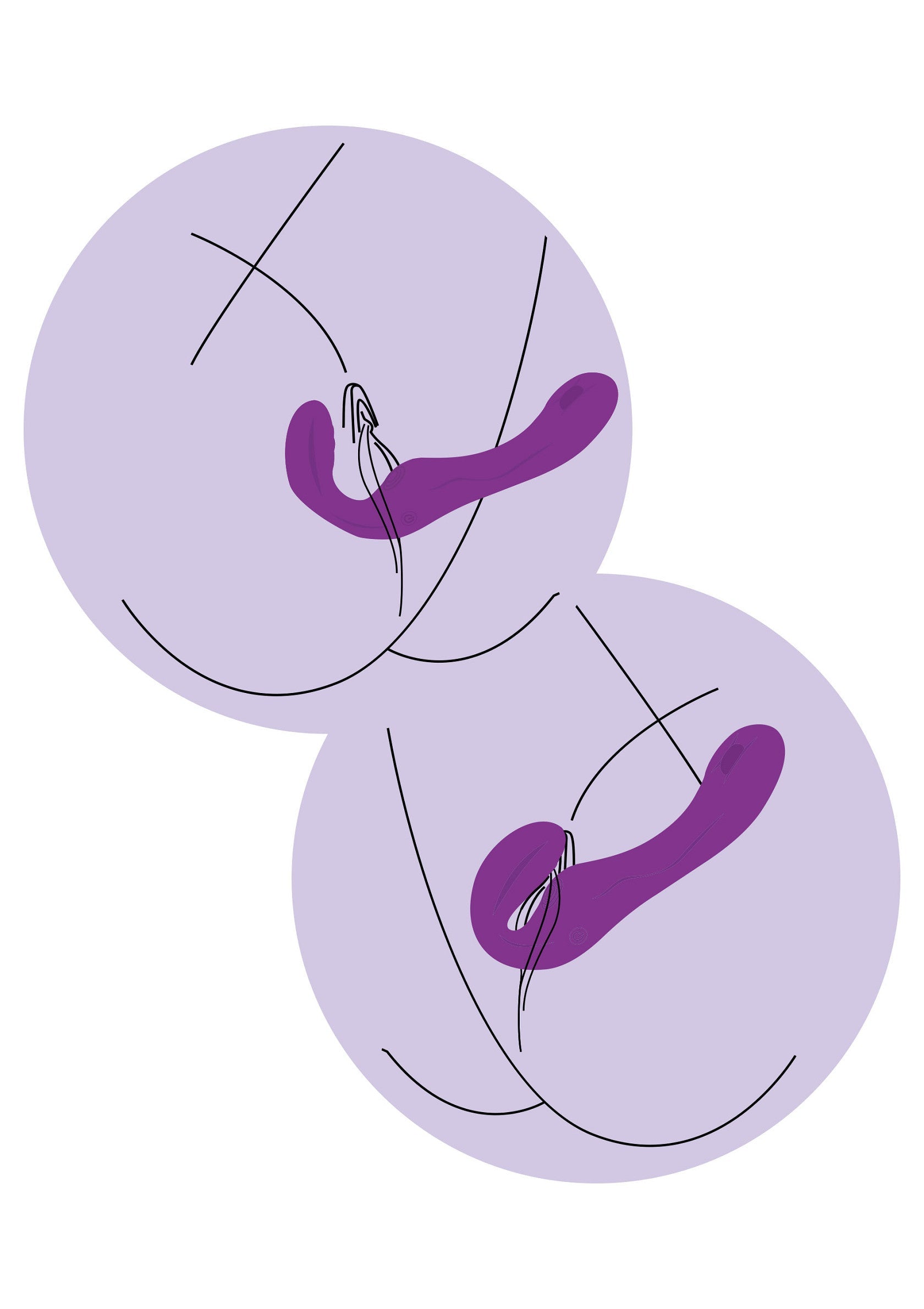 Gode-ceinture Xocoon Strapless Strap-On Pulse Vibrator