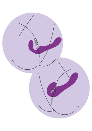 Gode-ceinture Xocoon Strapless Strap-On Pulse Vibrator