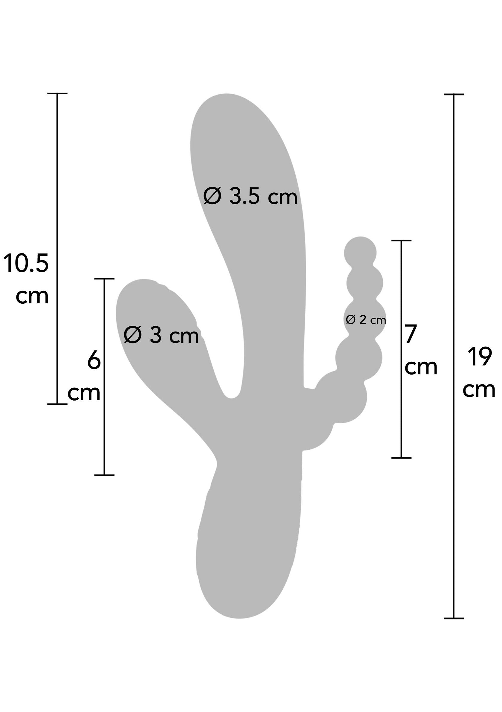Vibromasseur Xocoon Triple Love Vibrator