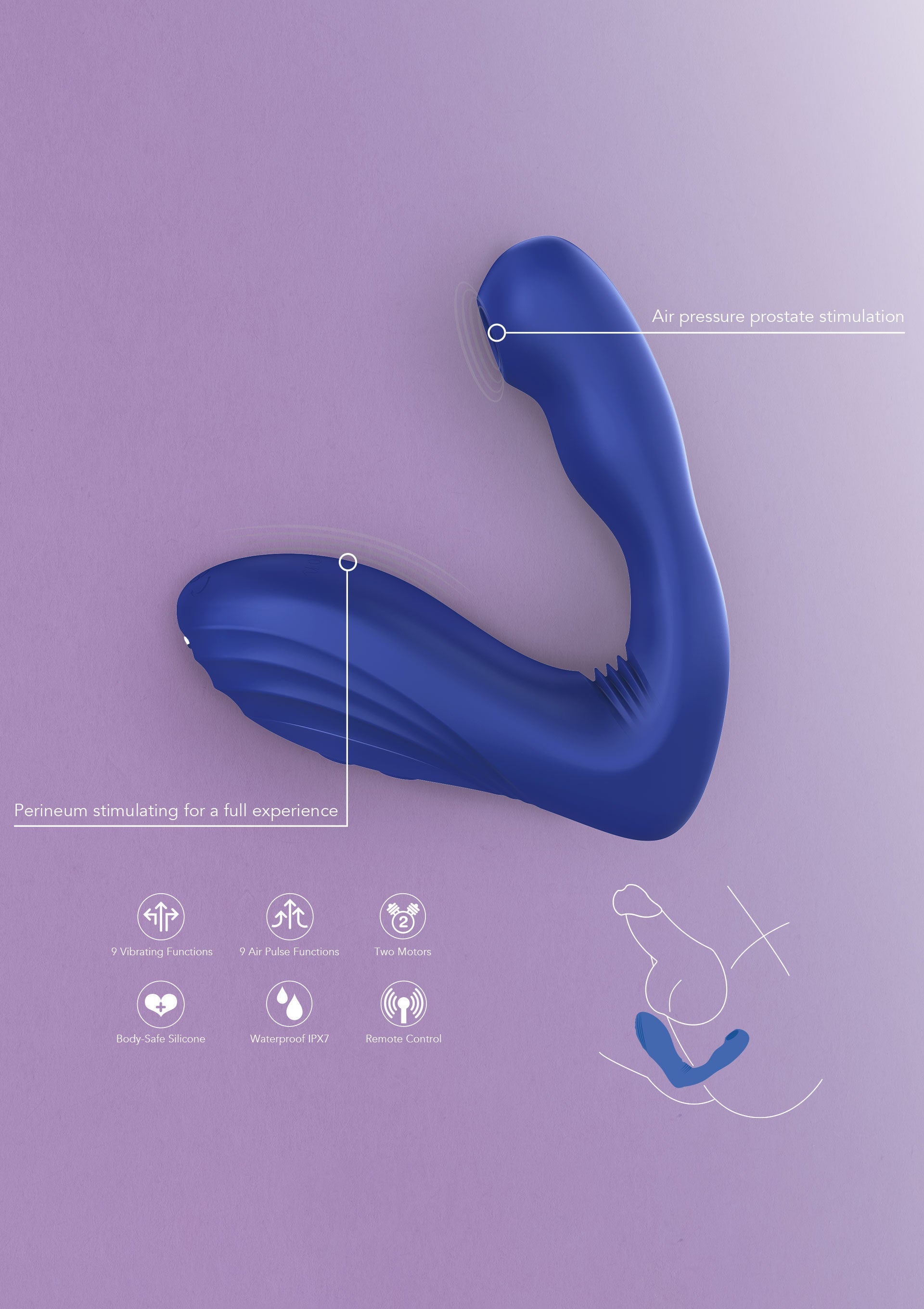 Stimulateur Xocoon Alpha Arouser Air Stimulator