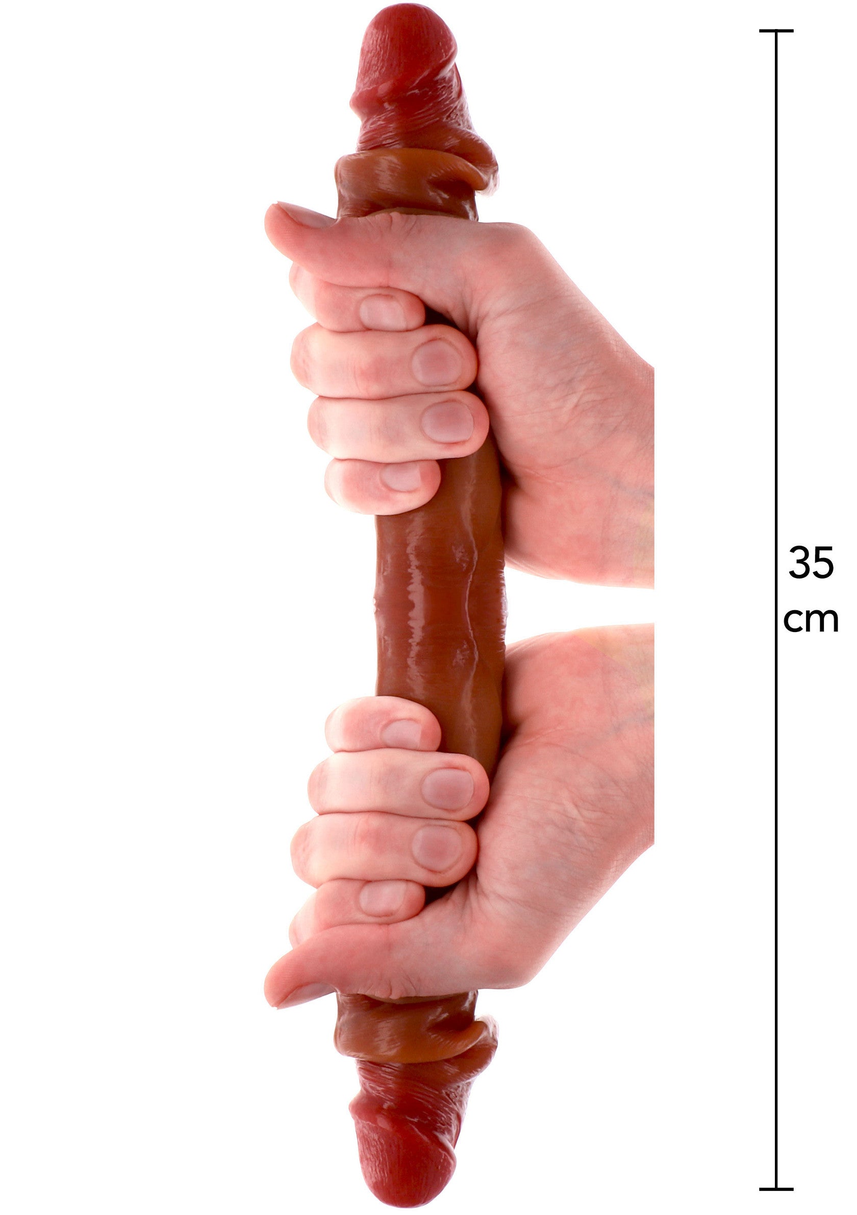 Dildo ToyJoy Foreskin Double Dong Silicone 35 cm
