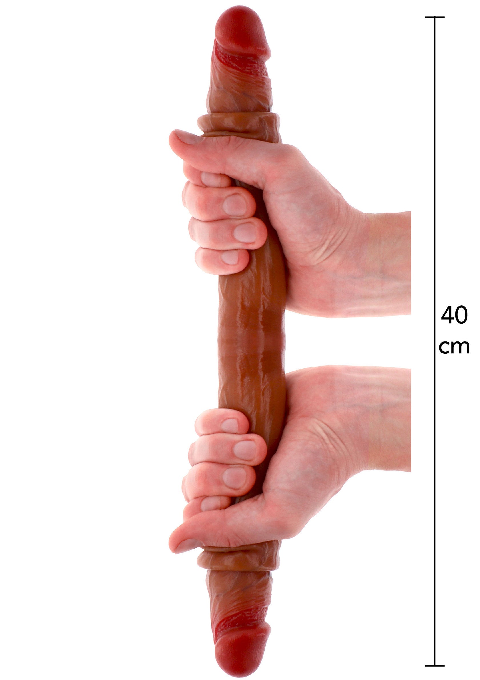 Dildo ToyJoy Foreskin Double Dong Silicone 40 cm