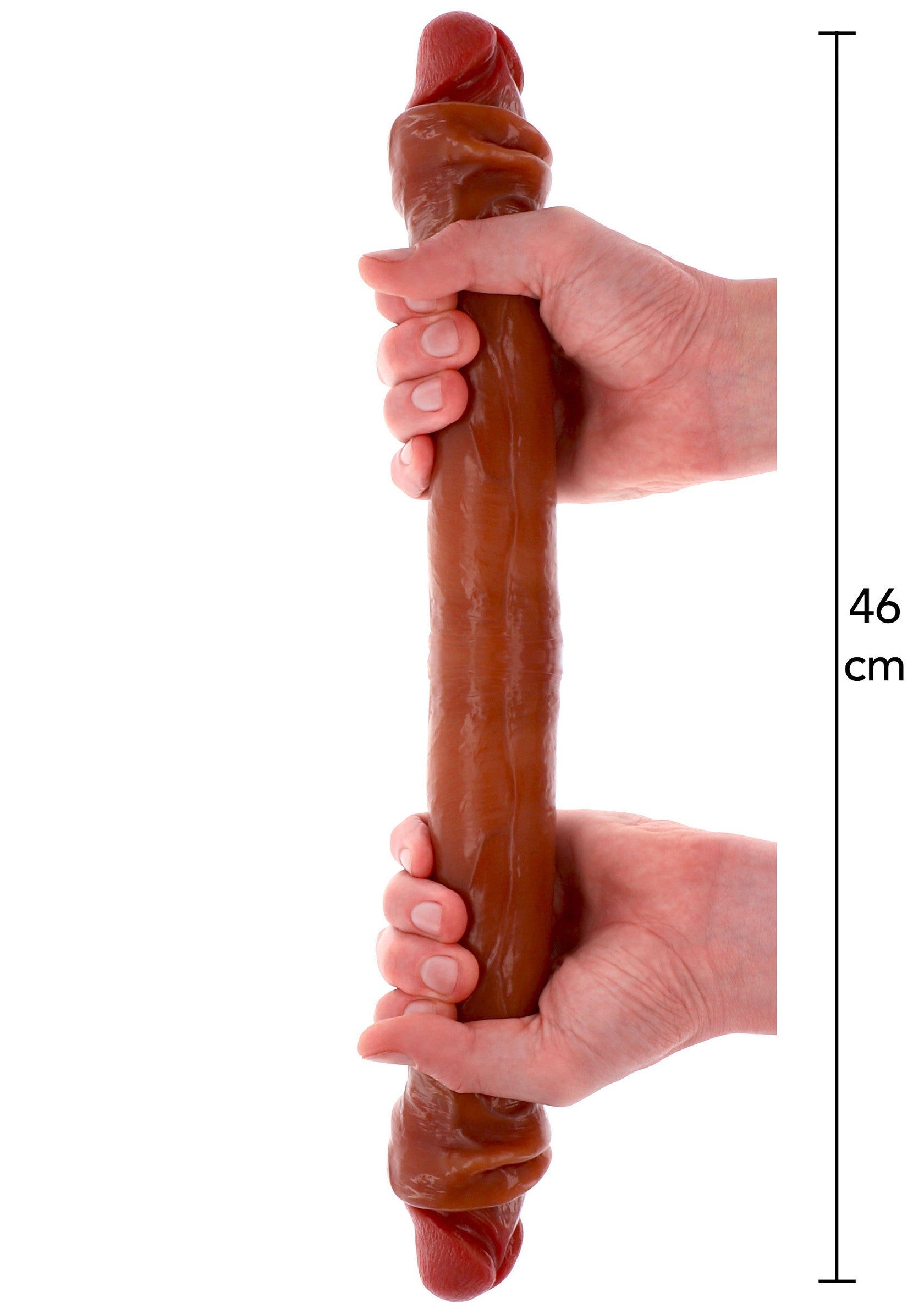 Dildo ToyJoy Foreskin Double Dong Silicone 46 cm