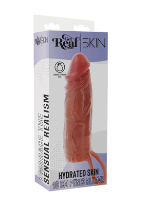 Performance masculine ToyJoy Hydrated Skin Penis Sleeve Silicone 16 cm