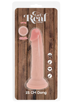 Dildo ToyJoy Deluxe Dual Density Dong TPE 15 cm