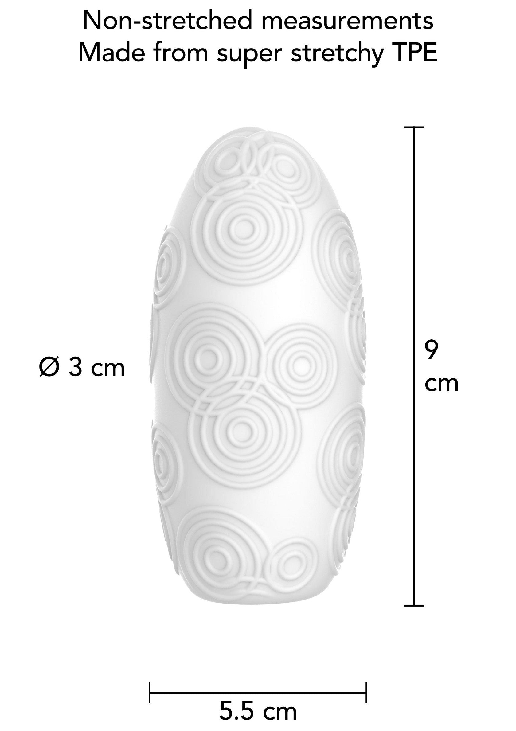 Masturbateur ToyJoy Medium Masturbator Rings