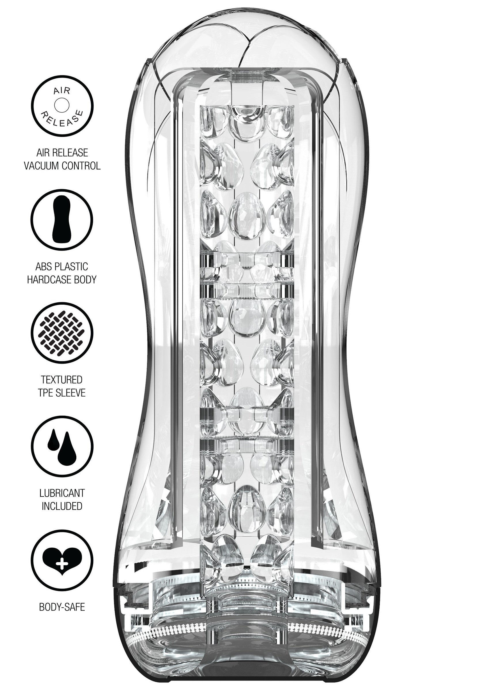 Masturbateur ToyJoy Big Clear Blast Vacuum Stroker