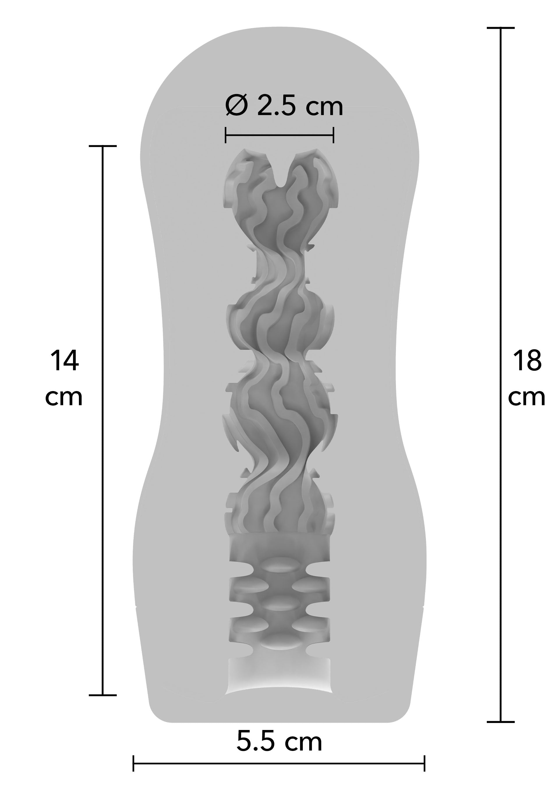 Masturbateur ToyJoy Clear Wave Vacuum Stroker