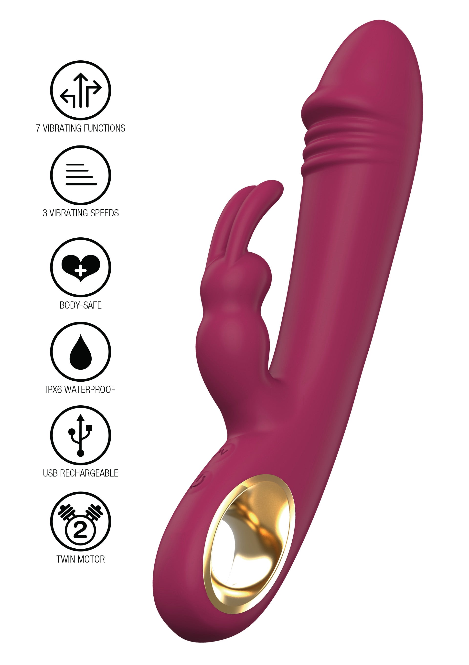 Vibromasseur ToyJoy Taygeta Pleasure Rabbit