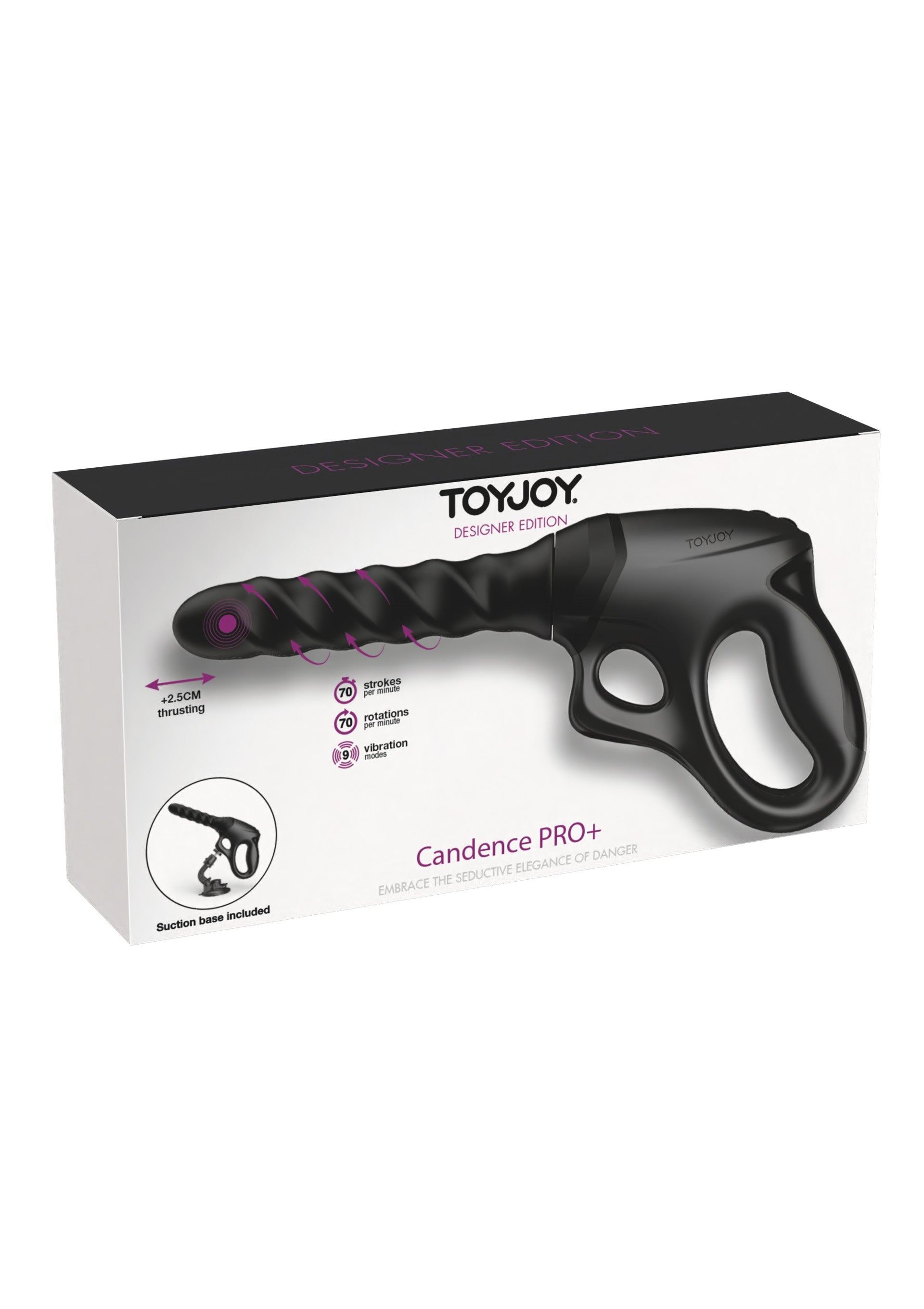 Vibromasseur ToyJoy Cadence PRO+ Gun Vibrator