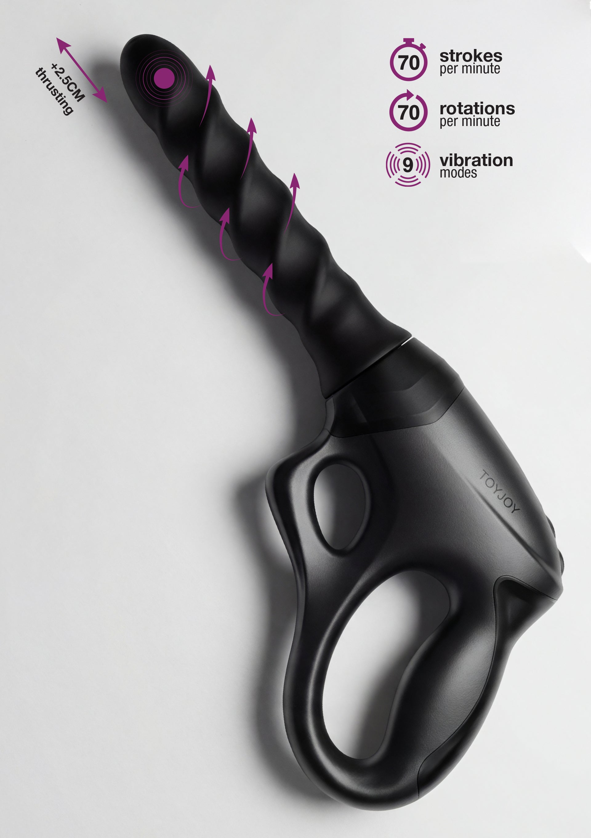 Vibromasseur ToyJoy Cadence PRO+ Gun Vibrator