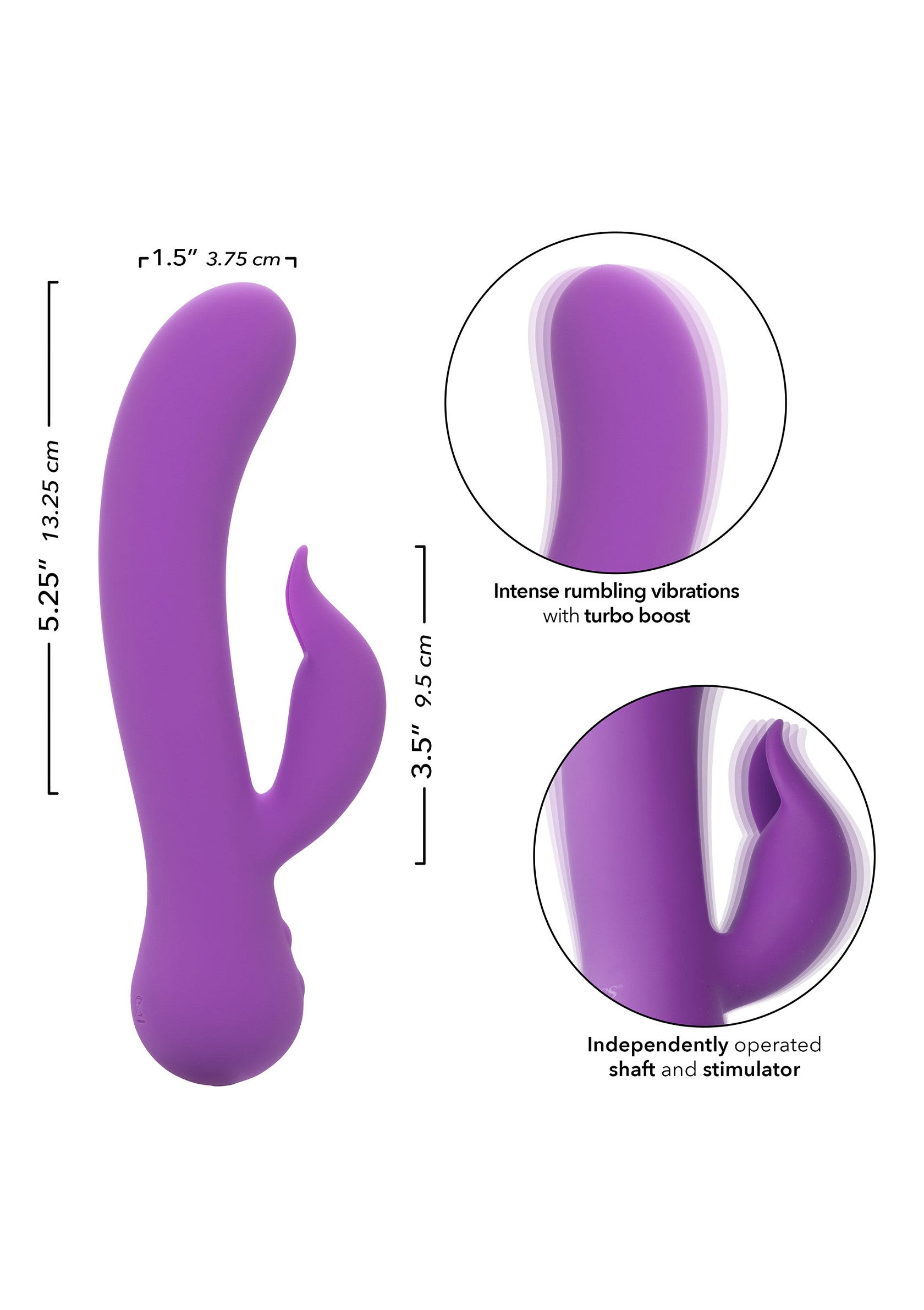 Vibromasseur CalExotics Rechargeable Pleaser