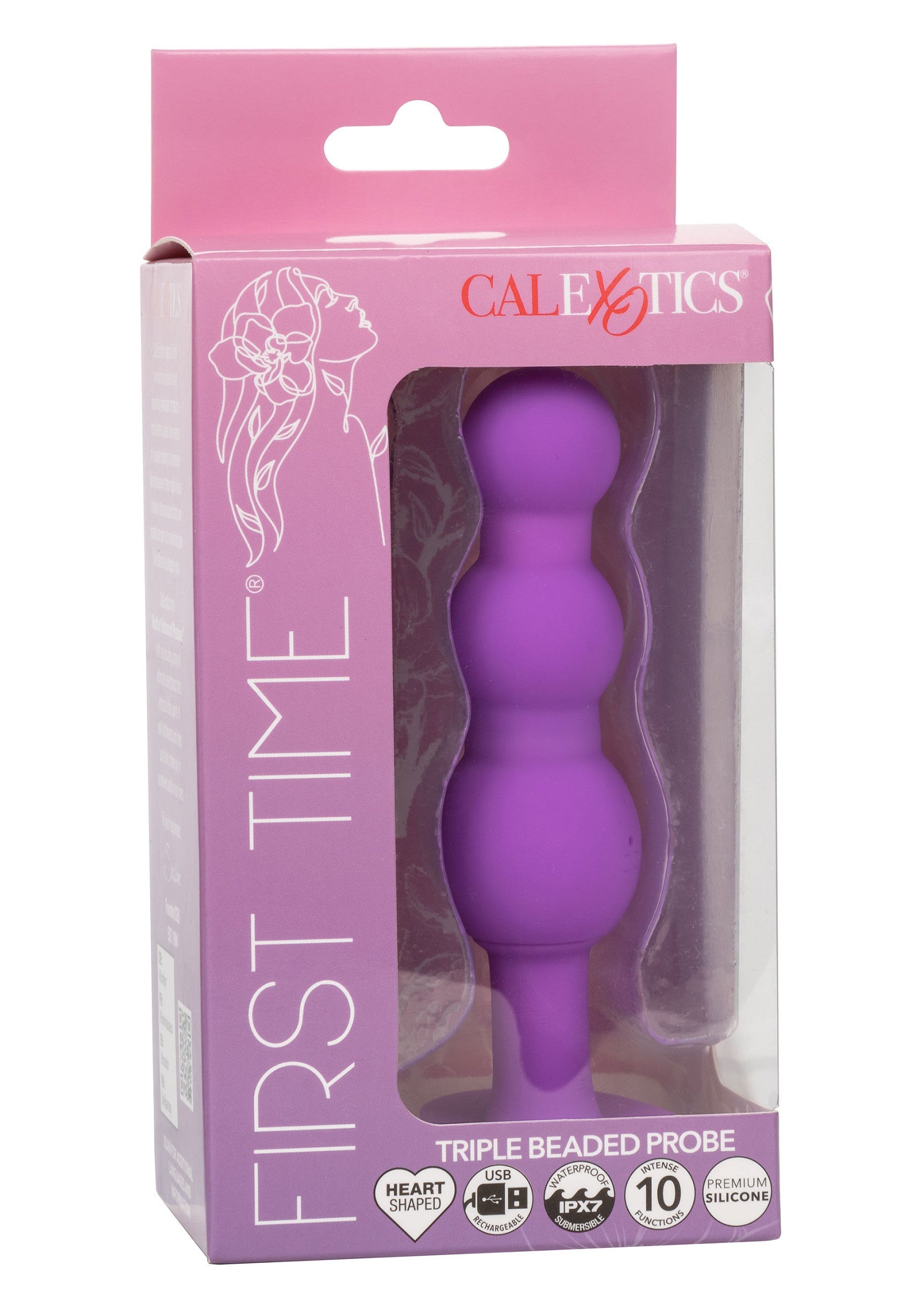 Jouet anal CalExotics Triple Beaded Probe