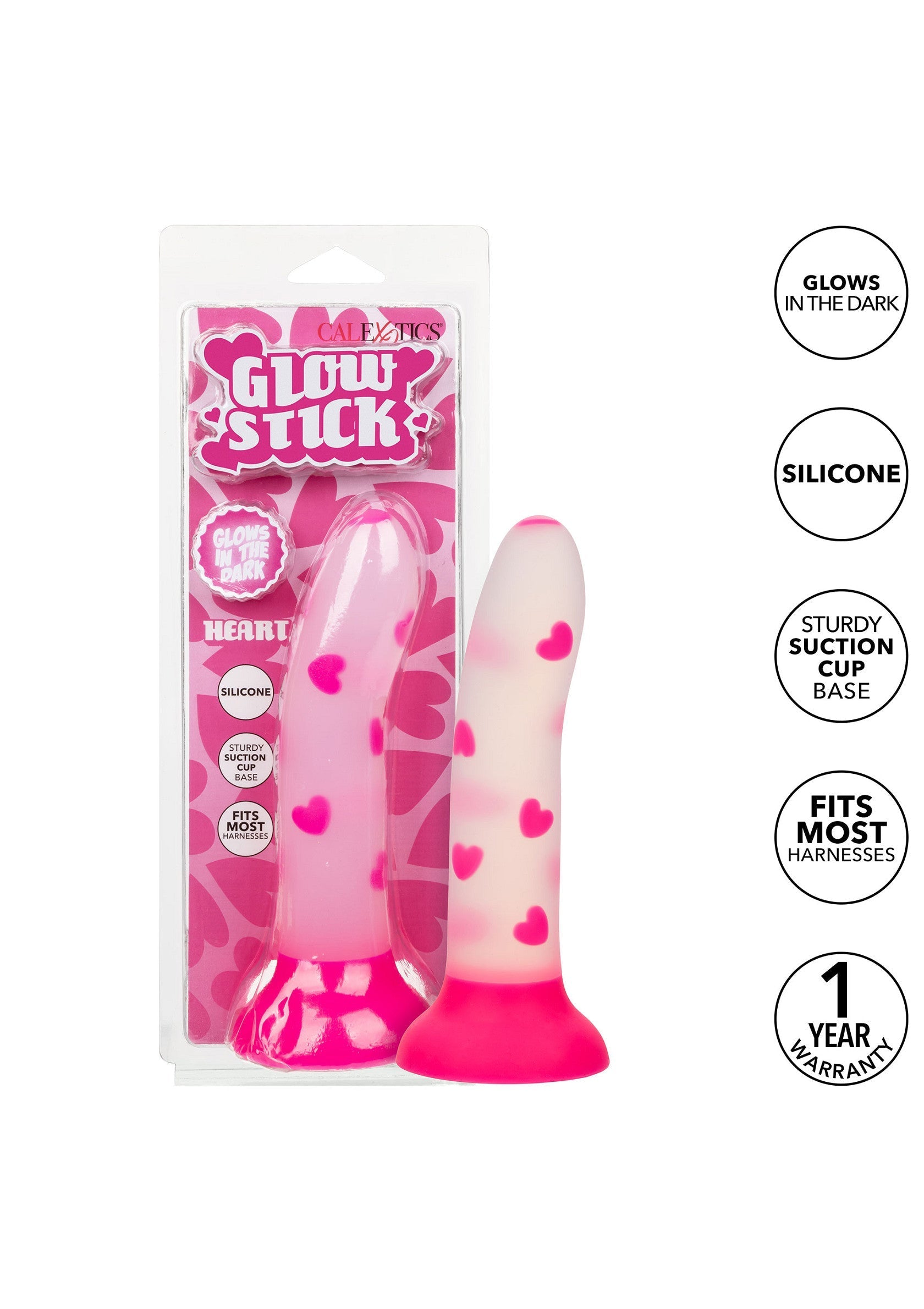 Dildo CalExotics Glow Stick Heart