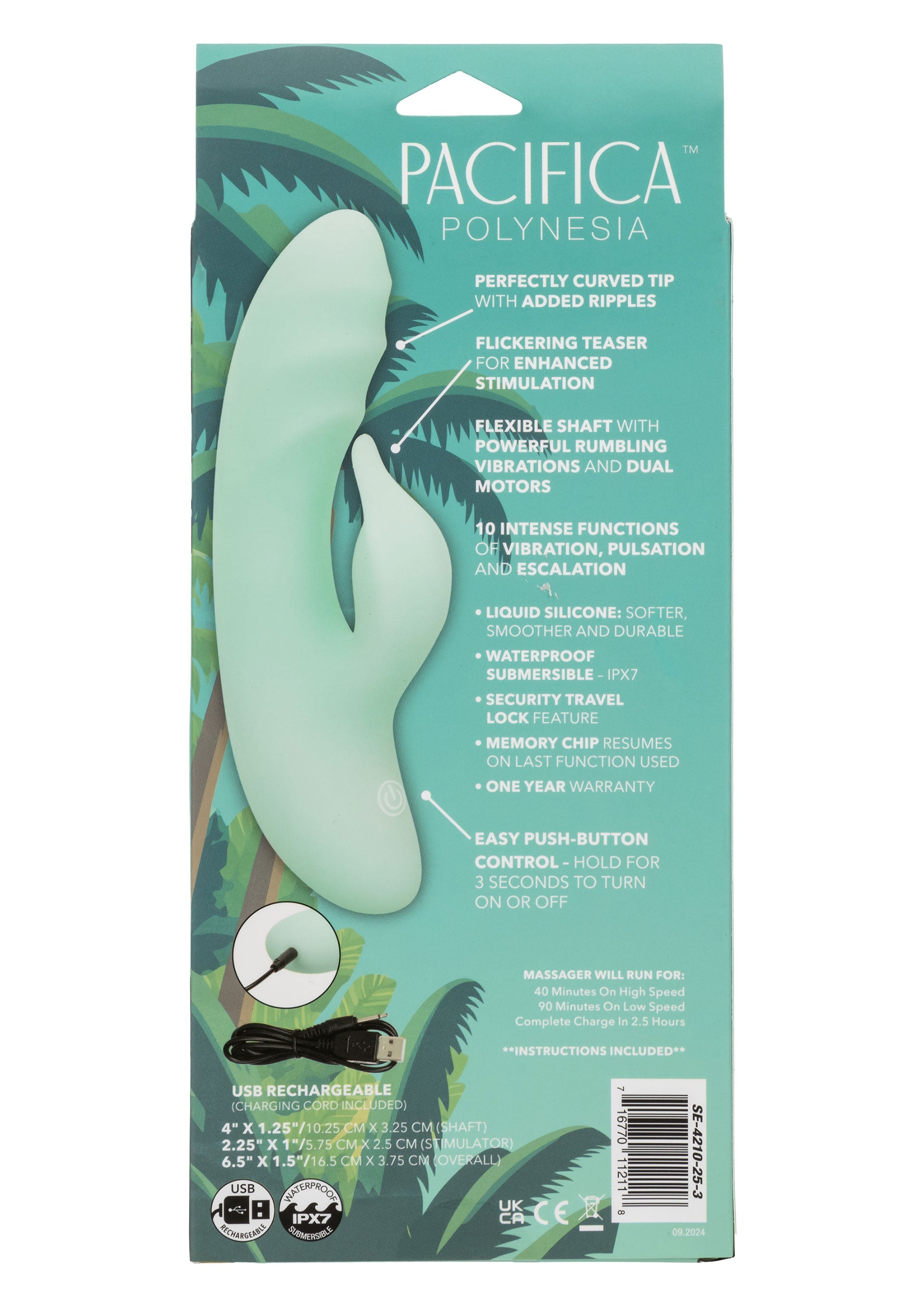 Vibromasseur CalExotics Polynesia Vibrator